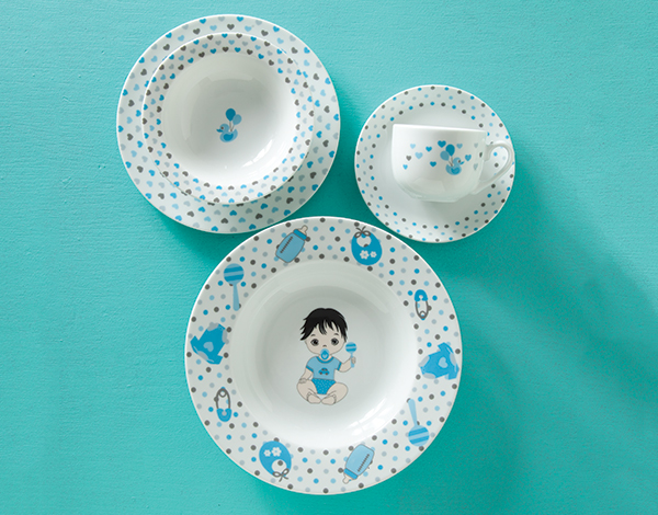 سرویس چینی کودک نیوبرن چینی زرین