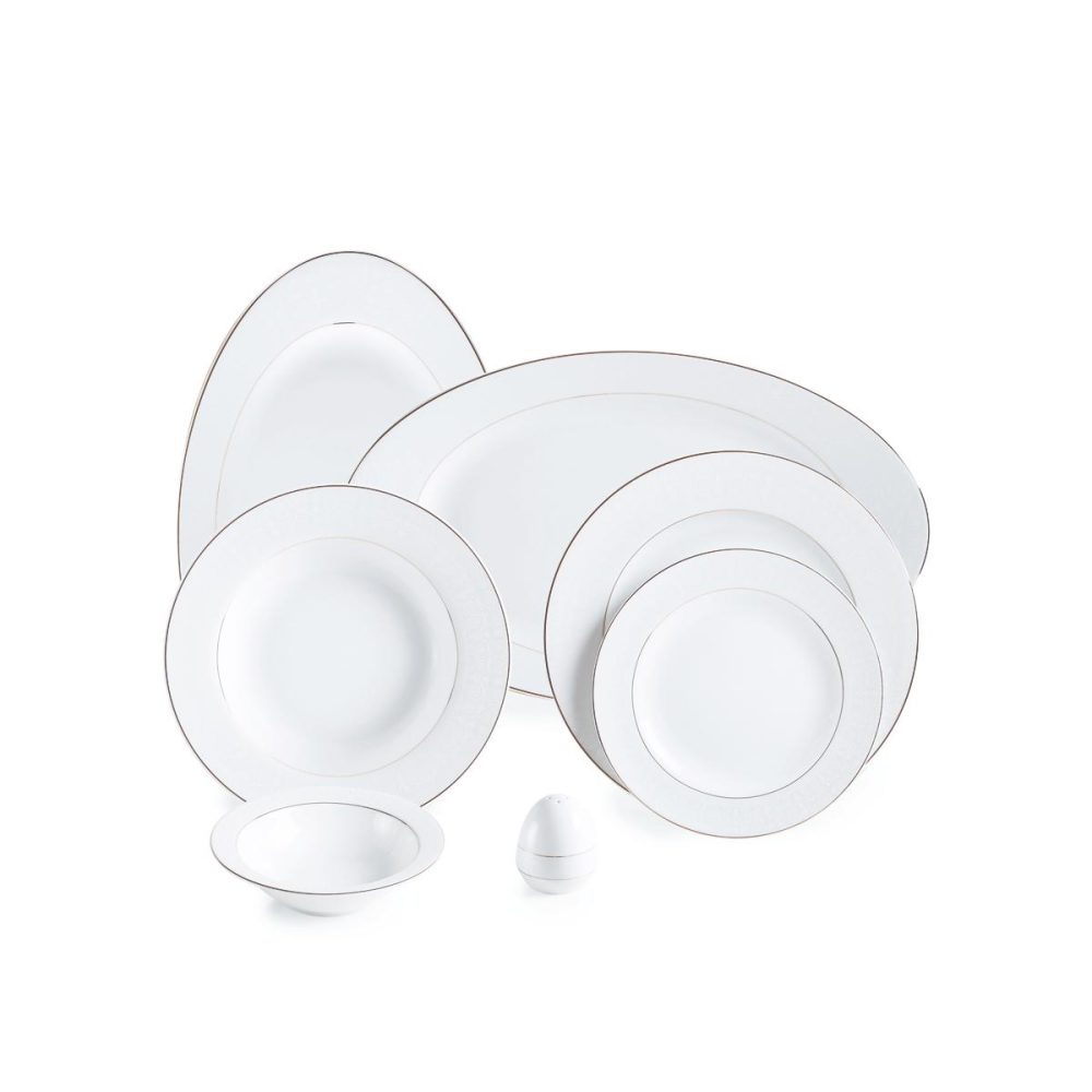 سرویس چینی 28 پارچه سمن پیکره ایتالیا اف